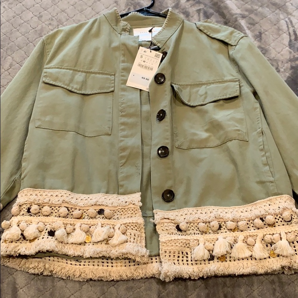 Zara military style Jacket